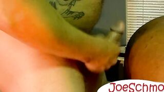 Straight jock dude Blaze indulges in a wild barebacking and cockstroking experince