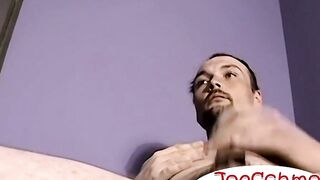 Kinky straight dude Timmy wants his dick to sucked and stroked until he cums huge loa