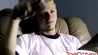 Aroused Nimrod wildly enjoys his first time banging a gay asshole