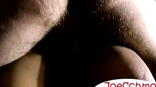 Skinny Nimrod cum a lots of load from hard fucking and stroking with Hay