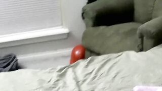 Hunky gay Hammer Head strokes his big dick to release his juicy cums