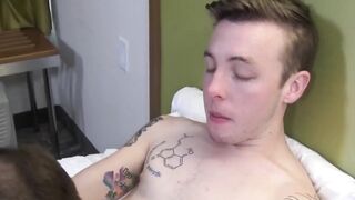 Adorable female to male jock seduced and fucked