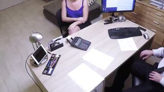 Desperate Nata Lee engages to a pussy drilling session to become a specialist
