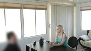 Dancer Allie Rae Loan pleasures creditors fancy cock for rent money