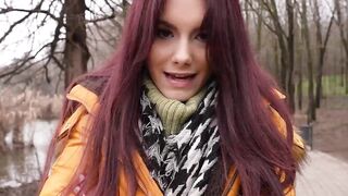 Huge cash made this long haired cheater babe Liz Ocean ride my huge cock