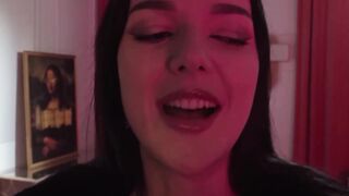 Cuckold watches her busty girl Lady Gang suck another mans dick