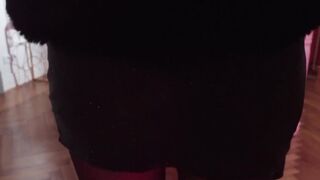 Cuckold watches her busty girl Lady Gang suck another mans dick