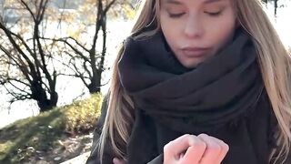 Big titted blonde Mimi Cica takes revenge on her fiancee by fucking another guy