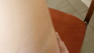 I witnessed how my blonde hot partner Kristy Waterfall fingers her wet pussy for anot