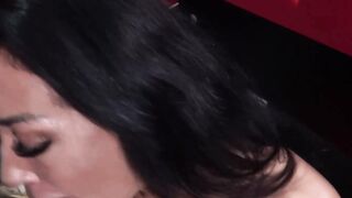 Long haired babe Zuzu Sweet gets her sweet pussy drilled in front of her man
