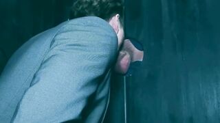 Horny Drew Dixon hops on the sling and get a rough ass drilling from Leo La Rosa