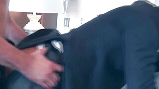 Hunky Johan Kane drilled hard the tight ass of suited Klein Kerr