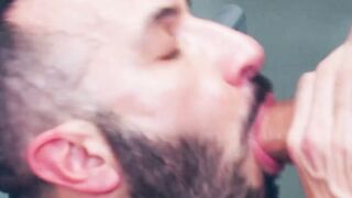 Sexy Johnny Viper screamed in getting a deep fucked by suited Bruno Max