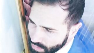Wild and wet anal fucking session by suited buddies Dani Robles and Joe Casio