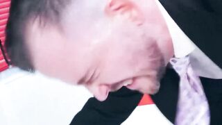 Lawyer Frankly Fox pounds his ass on the thick cock of his client Diego Reyes