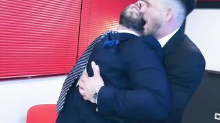 Lawyer Frankly Fox pounds his ass on the thick cock of his client Diego Reyes