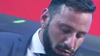 Sexy Robbie Rojo let suited Antonio Miracle rimmed and fucks his big ass