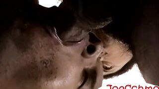 Attractive straight guy Aiden Pugsley indulge in a extreme dick sucking and passionat