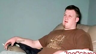 Huge straight dude Chezs big dick gets ravaged and swallow a juicy lots of cum