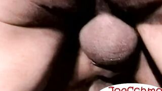 Big black Dee engage in a horny dick sucking and intense bareback with his long thick