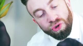 Sensual rimming and fucking by suited buddies Joe Gills and Manuel Scalco
