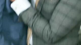 Rough face fucking and ass ramming by Suited Joel Someone and Damon Heart