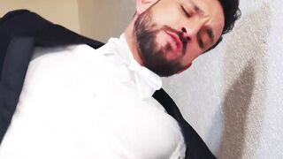 Butler Javi Grey offered his ass to get banged by his boss Christian Sam