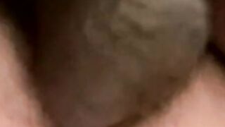 Riding daddys big black cock til he shoots loads in my mouth