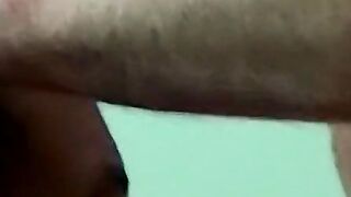 Straight guy first time raw bareback fucking a black dude