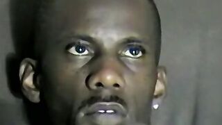 Black guy getting his throat fucked by a tattooedÂ dadbod guy