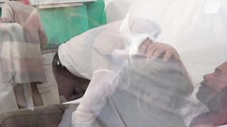 Step grandma Bianca M in a hot cooking and fucking session with stepfamily