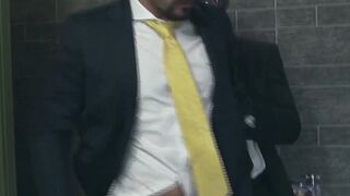 Suited Dato Foland drilled hard the ass of hottie Jake Bolton
