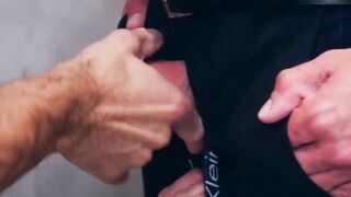 Wet ass fucking in the shower by hotties Apolo Adri and Emir Boscatto