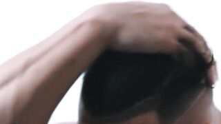 Muscular Phillipe Massa jacked his cock after his sweaty workout