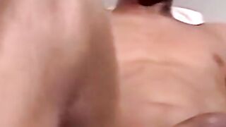 Black dude drops by to get some throat and feed me his cum