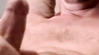 Richards soft dick getting rock hard with each stroke