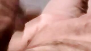 Richards soft dick getting rock hard with each stroke