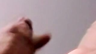 Richards soft dick getting rock hard with each stroke