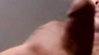 Richards soft dick getting rock hard with each stroke