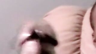 Nervous Isaac gets comfortable wanking off his BBC