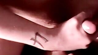 Straight boy mouthfucks a black guy and busts a nut