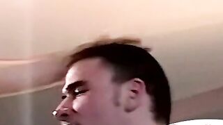 Wanking and facefucking with the boys I cum in their mouth