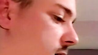 Wanking and facefucking with the boys I cum in their mouth