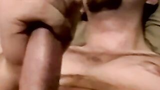 Straight Shaggy beats his cock to porn til he squirts