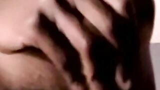 Boogie rubs a huge cumload out his BBC after stroking