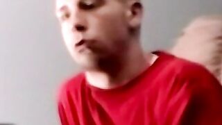 I got stoned and wanked the fuck out of my hard rock dick
