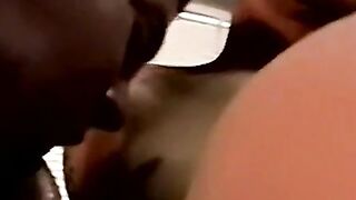 My GF doesnt know I gave this gay dude a massive facial