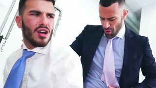 Sexy Pol Prince arched his back for a deep ass ramming by hot Gustavo Cruz