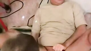 Straight dude gets turned on by daddys dirty talking