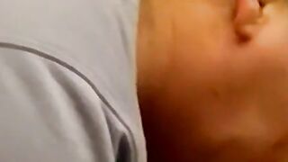 bareback fucking this inked dude hard til I cum in his ass